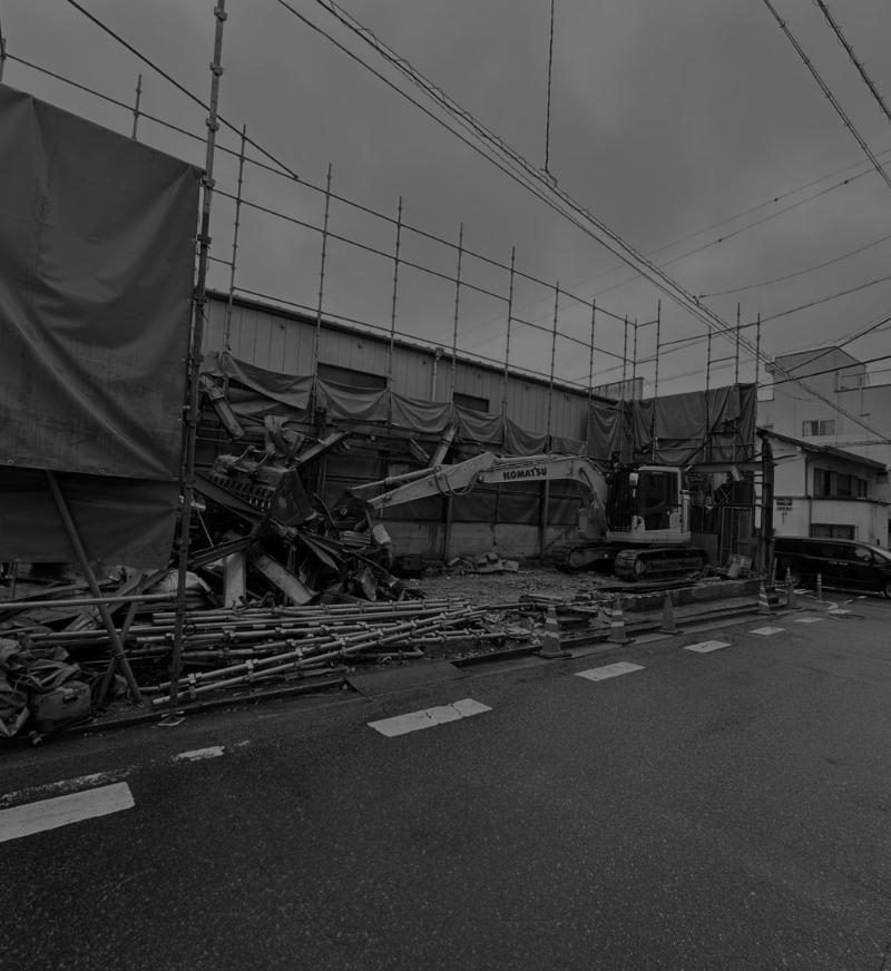 建物解体工事（PC）：BEFORE